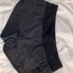 Lululemon shorts, Black, size 6 used.